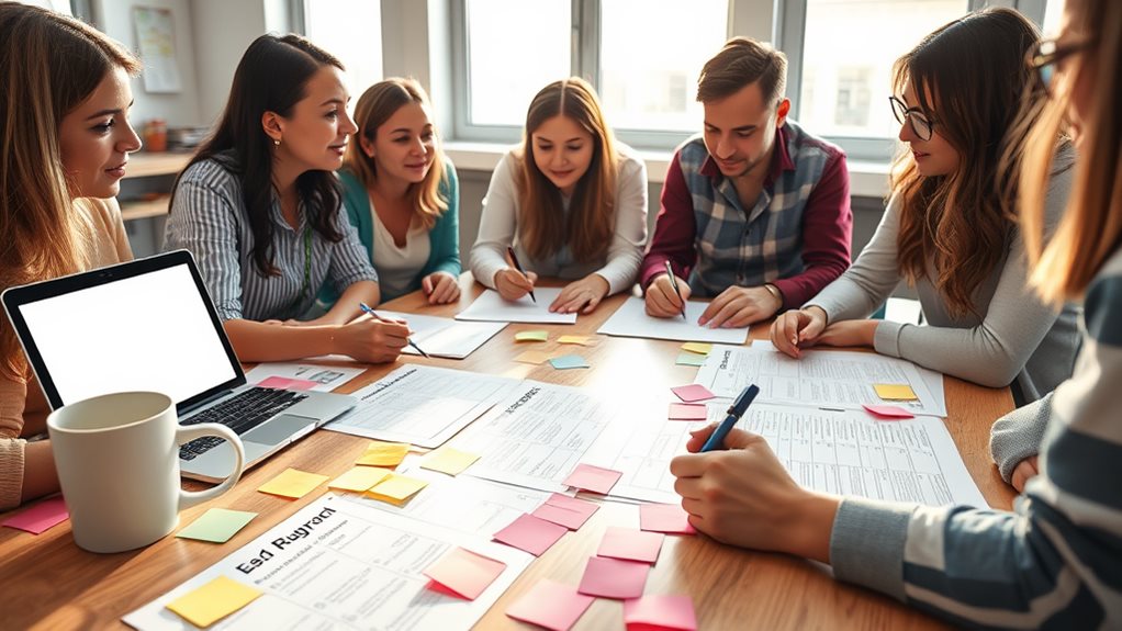 collaborative rubric creation process