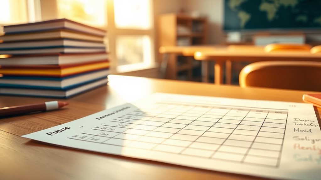 goal oriented rubric development practices